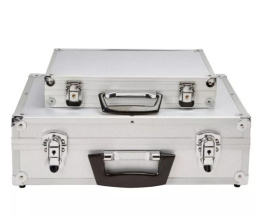 Walizka narzędziowa aluminiowa srebrna 13