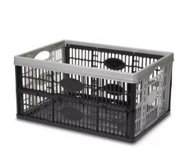 Kosz składany szary 33 l lekki wygodny BOX do auta gardero