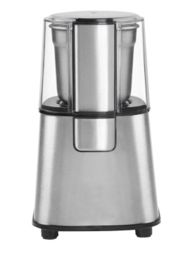 Młynek kawy steel 180W widoczne mielenie grubości ziaren  