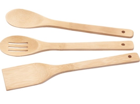 Zestaw bambusowy sztućców do smarzenia mieszania BIM