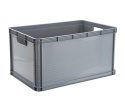 Pojemnik plastikowy 64L skrzynka uchwyty GREY trwała