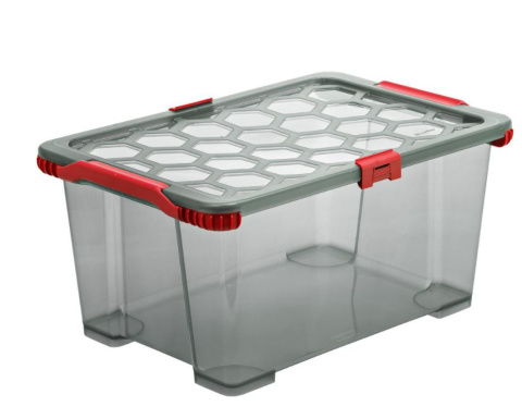 Pojemnik plastikowy 44L pokrywa HARD żywność szczelna