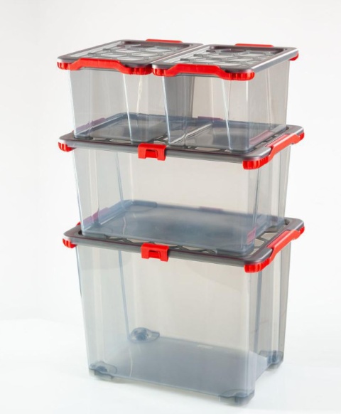 Pojemnik plastikowy 11L pokrywa HARD żywność szczelna