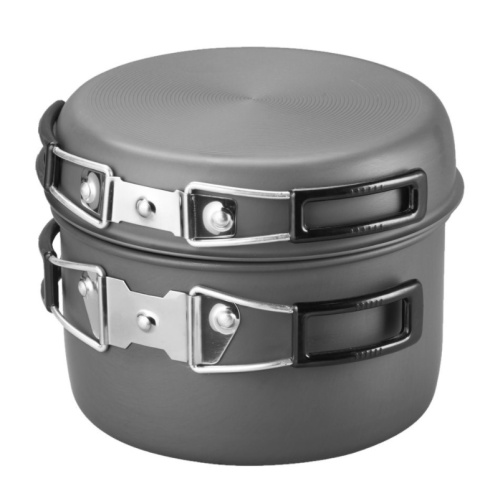 Naczynia biwakowe zestaw 5 elem naczyń biwak aluminium