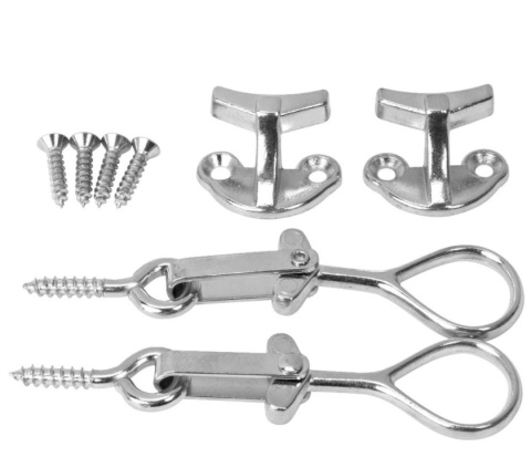 Zamkniecie okienne 2szt ocynkowane stalowe