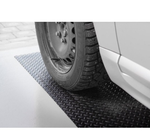 550x40cm guma garażowa pod koła auta brak zabrudzeń otarć