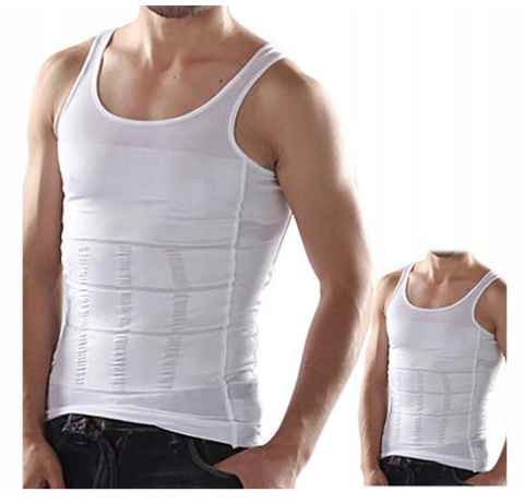 Koszulka meska wyszczuplająca podkoszulka SLIM XXL