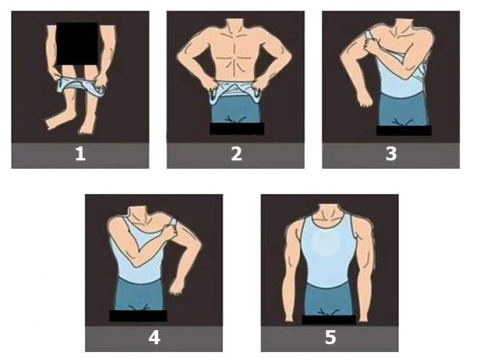 Koszulka meska wyszczuplająca podkoszulka SLIM XXL