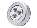 LAMPKA 3 LED SAMOPRZYLEPNA BATERIE DOTYKOWA   
