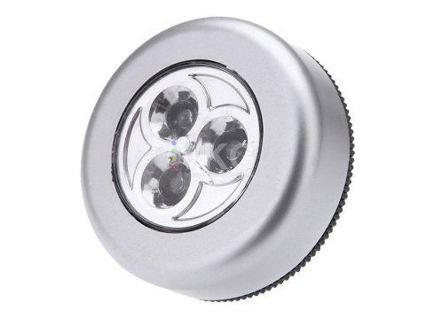LAMPKA 3 LED SAMOPRZYLEPNA BATERIE DOTYKOWA   