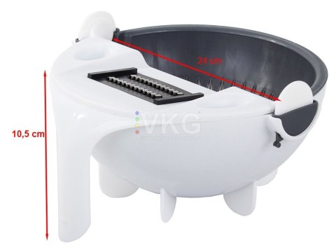 Obieraczka warzyw MISA z krajalnicą 5 ostrzy warzywa owoce