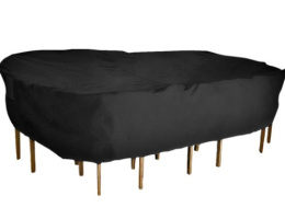 Pokrowiec ochronny stół 6 krzeseł promienie UV poliester 