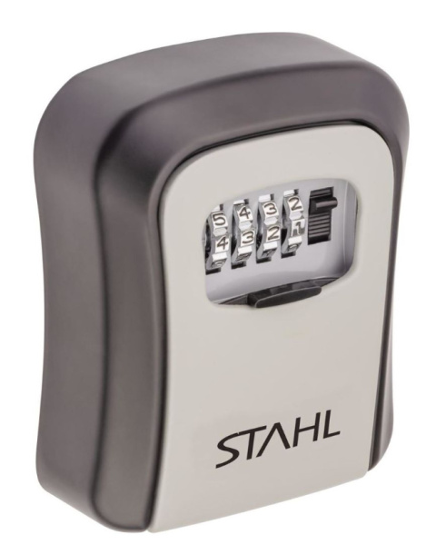 Skrzynka klucze szyfr kod pin szara bezpieczeństwo kluczy