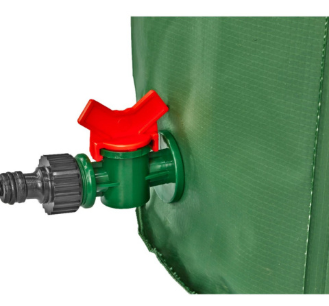 Zbiornik składany woda kran ogrod poj 750l beczka