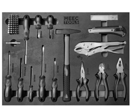 Szafka narzędziowa BQ kółkach zamek 6 szuflad 167 narzedzia