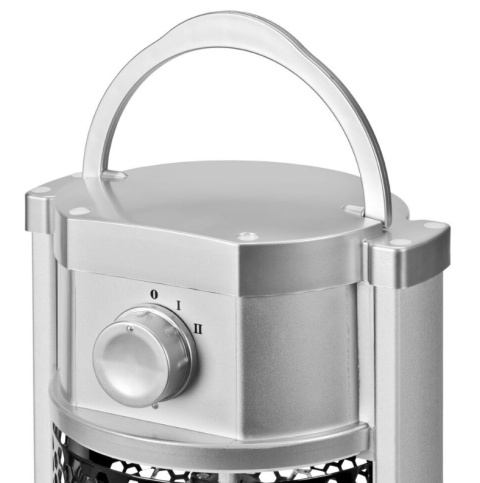 Grzejnik promiennikowy 450/900W taras ogród łazienka 55cm