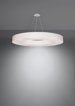 Lampa sufitowa żyrandol SATURNO SLIM 90 biały design domowy
