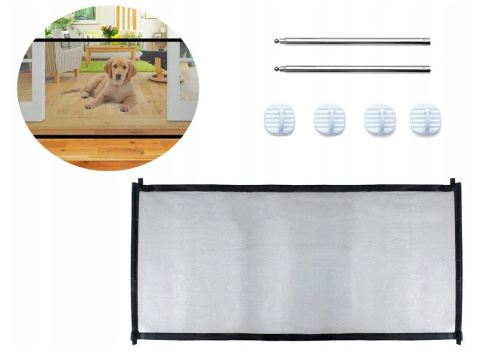 Siatka bramka dla psa kota zabezpieczająca