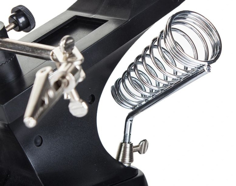 ZESTAW Lupa Led z trzymakiem trzecia ręka precyzja wygoda