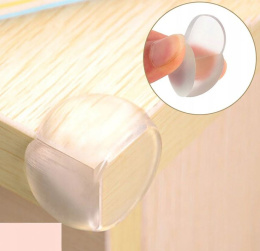 Gumowe narożniki ochronne osłona na róg stołu dzieci