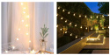 Ogrodowe lampki LED WITE 50szt 15m girlanda 230V