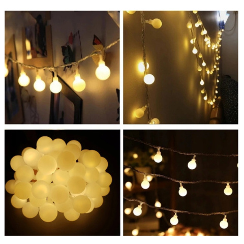 Ogrodowe lampki LED WITE 50szt 15m girlanda 230V