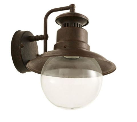 Lampa ścienna kinkiet Marie Mae IP44 retro brązowa