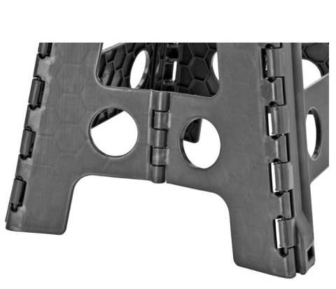 Składany garderoby taborek 130kg trwały wygodny rączka  