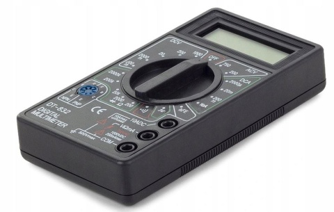 Miernik prądu cyfrowy LCD elektroniki multimetr