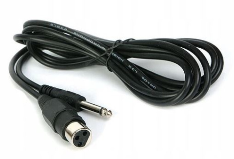 Mikrofon przewodowy karaoke zabawa impreza śpiewanie karaoke