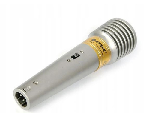 Mikrofon przewodowy karaoke zabawa impreza śpiewanie karaoke