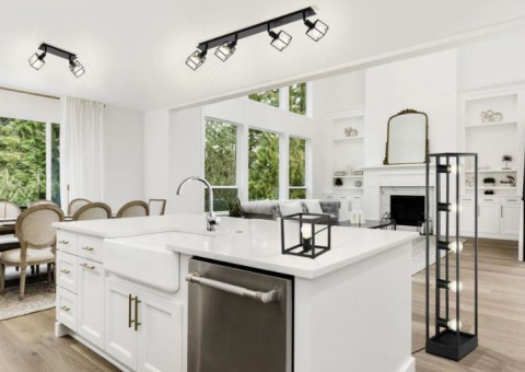 Lampa stołowa nocna Elbrus E27 60W czarna designerska