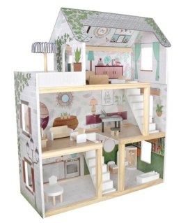Drewniany domek dla lalek Boho - magiczne miejsce zabawy dla Twojego dziecka!