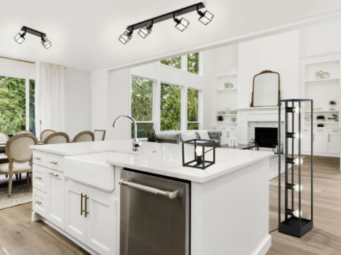 Lampa stojąca podłogowa Elbrus E27 60W czarna designer