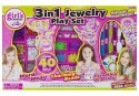 Zestaw Koralików 3 1 Muliny Literki Zawieszki dziewczęcy zestaw