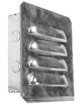 Kratka wentylacyjna 200x200mm srebrna