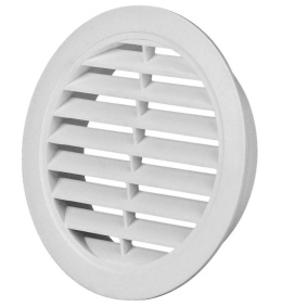 Kratka wentylacyjna śr.100mm biała