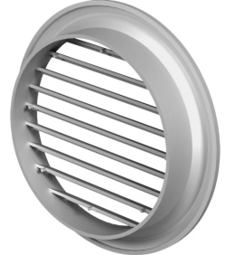 Kratka wentylacyjna śr.125mm biała