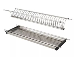 Suszarka naczyń do zabudowy 15x46,5x23 el. mocujące stal