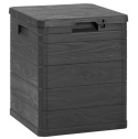 Pojemnik na poduszki na taras ogród 90L skrzynia pufa