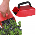 Zbieraczka jagód dziecięca 16x10x11cm czerwona PP