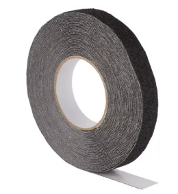 Taśma antypoślizgowa Czarna 15m Szer 25 mm schody bezpiecznie