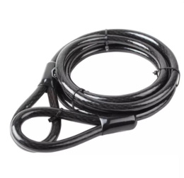 Zapięcie linkowe z kłódką dwa klucze 1,5 metra jacht skuter rower