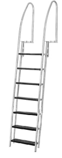 Drabina 265cm do zejścia porcie z jachtu statku pomostu