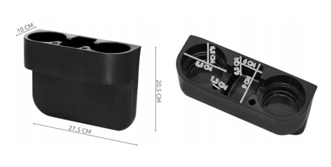 Wielofunkcyjny organizer auta kubek uchwyt telefon 5w1