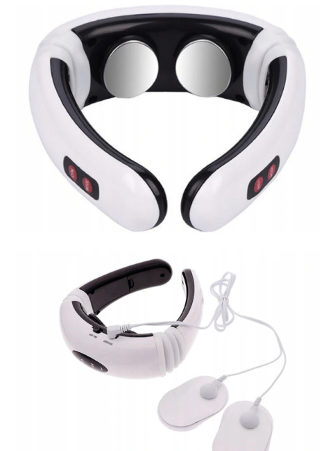 MASAŻER KARKU ELEKTROSTYMULATOR PLECÓW RAMION SZYI