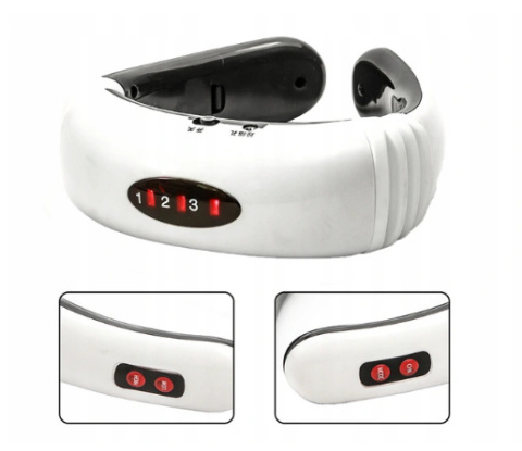 MASAŻER KARKU ELEKTROSTYMULATOR PLECÓW RAMION SZYI