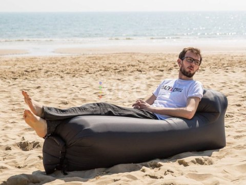 Sofa materac leżak air na powietrze lazy bag XXL