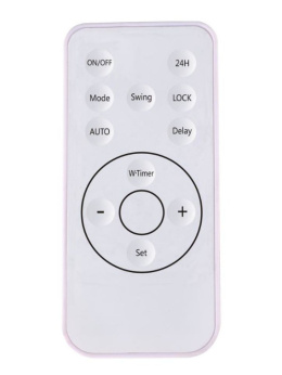 Termowentylator ceramiczny CTR 2000W kurtyna szklany panel