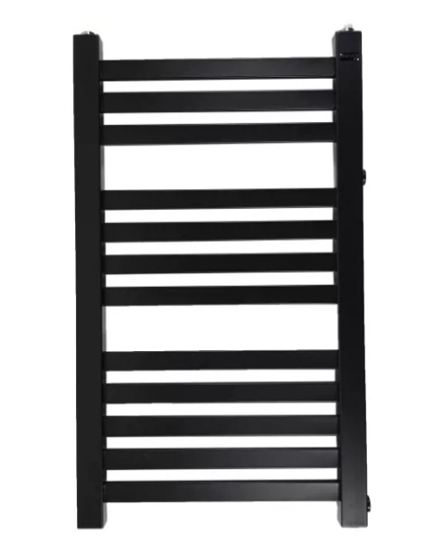 Grzejnik łazienkowy HALFA1 czarny 75x44cm CO